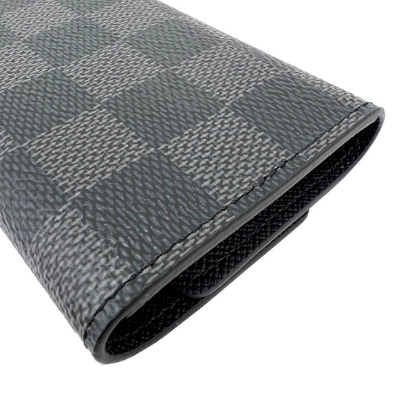 LOUIS VUITTON Multicle 6 Damier Graphite N62662 CT4137 Key Case Men's - Picture 6 of 9
